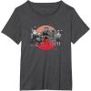 imageStar Wars Visions Anime The Duel Samurai Aliens and Droids TShirtDark Heather Grey