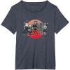imageStar Wars Visions Anime The Duel Samurai Aliens and Droids TShirtHeather Blue
