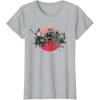 imageStar Wars Visions Anime The Duel Samurai Aliens and Droids TShirtHeather Grey