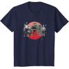 imageStar Wars Visions Anime The Duel Samurai Aliens and Droids TShirtNavy Blue