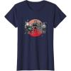 imageStar Wars Visions Anime The Duel Samurai Aliens and Droids TShirtNavy Blue