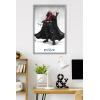 imageTrends International Star Wars Visions  Vader Wall Poster 34L x 224W Premium Unframed VersionGray Framed Version