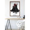 imageTrends International Star Wars Visions  Vader Wall Poster 34L x 224W Premium Unframed VersionMahogany Framed Version