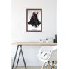 imageTrends International Star Wars Visions  Vader Wall Poster 34L x 224W Premium Unframed VersionMahogany Framed Version