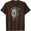 imageStar Wars Skeleton Crew SM33 Intrepid Droid Center Stamp TShirtBrown