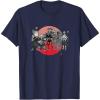 imageStar Wars Visions Anime The Duel Samurai Aliens and Droids TShirtNavy Blue