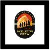 imageTrends International Gallery Pops Star Wars Skeleton Crew  Crew Badge Wall Art 12quot x 12quot Gallery Pops Wall Art Unframed VersionBlack Framed Version