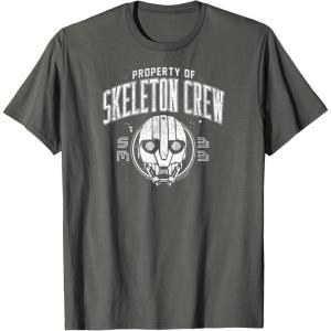 imageStar Wars  Skeleton Crew Property Of TShirtAsphalt Grey