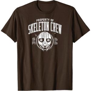 imageStar Wars  Skeleton Crew Property Of TShirtBrown