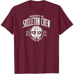 imageStar Wars  Skeleton Crew Property Of TShirtBurgundy