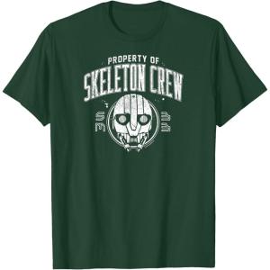 imageStar Wars  Skeleton Crew Property Of TShirtDark Green