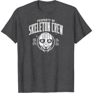 imageStar Wars  Skeleton Crew Property Of TShirtDark Heather Grey