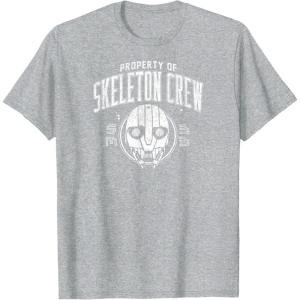 imageStar Wars  Skeleton Crew Property Of TShirtHeather Grey