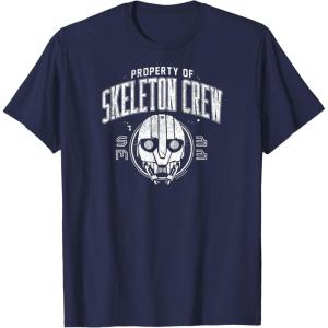 imageStar Wars  Skeleton Crew Property Of TShirtNavy Blue