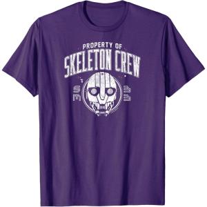 imageStar Wars  Skeleton Crew Property Of TShirtPurple