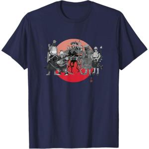 imageStar Wars Visions Anime The Duel Samurai Aliens and Droids TShirtNavy Blue