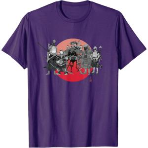 imageStar Wars Visions Anime The Duel Samurai Aliens and Droids TShirtPurple