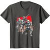 imageStar Wars Visions Anime The Duel Samurai Stormtrooper Trio TShirtAsphalt Grey