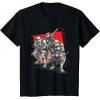imageStar Wars Visions Anime The Duel Samurai Stormtrooper Trio TShirtBlack
