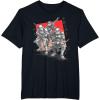 imageStar Wars Visions Anime The Duel Samurai Stormtrooper Trio TShirtBlack