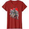 imageStar Wars Visions Anime The Duel Samurai Stormtrooper Trio TShirtCranberry Red