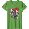 imageStar Wars Visions Anime The Duel Samurai Stormtrooper Trio TShirtGrass Green