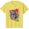 imageStar Wars Visions Anime The Duel Samurai Stormtrooper Trio TShirtLemon Yellow