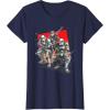 imageStar Wars Visions Anime The Duel Samurai Stormtrooper Trio TShirtNavy Blue