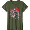 imageStar Wars Visions Anime The Duel Samurai Stormtrooper Trio TShirtOlive Green