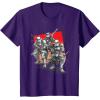 imageStar Wars Visions Anime The Duel Samurai Stormtrooper Trio TShirtPurple