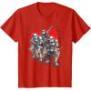 imageStar Wars Visions Anime The Duel Samurai Stormtrooper Trio TShirtRed