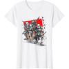 imageStar Wars Visions Anime The Duel Samurai Stormtrooper Trio TShirtWhite