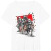 imageStar Wars Visions Anime The Duel Samurai Stormtrooper Trio TShirtWhite
