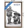imageTrends International Star Wars Visions  Droids Wall Poster 34L x 224W Premium Unframed VersionBronze Framed Version