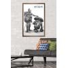 imageTrends International Star Wars Visions  Droids Wall Poster 34L x 224W Premium Unframed VersionBronze Framed Version