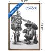 imageTrends International Star Wars Visions  Droids Wall Poster 34L x 224W Premium Unframed VersionBronze Framed Version