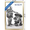 imageTrends International Star Wars Visions  Droids Wall Poster 34L x 224W Premium Unframed VersionGold Framed Version
