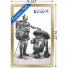 imageTrends International Star Wars Visions  Droids Wall Poster 34L x 224W Premium Unframed VersionGold Framed Version