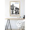 imageTrends International Star Wars Visions  Droids Wall Poster 34L x 224W Premium Unframed VersionGold Framed Version