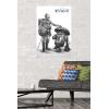 imageTrends International Star Wars Visions  Droids Wall Poster 34L x 224W Premium Unframed VersionPremium Poster  Mount Bundle