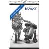 imageTrends International Star Wars Visions  Droids Wall Poster 34L x 224W Premium Unframed VersionPremium Print and Black Hanger Bundle