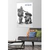 imageTrends International Star Wars Visions  Droids Wall Poster 34L x 224W Premium Unframed VersionPremium Print and White Hanger Bundle