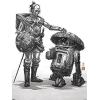 imageTrends International Star Wars Visions  Droids Wall Poster 34L x 224W Premium Unframed VersionPremium Unframed Version