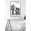 imageTrends International Star Wars Visions  Droids Wall Poster 34L x 224W Premium Unframed VersionSilver Framed Version