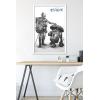 imageTrends International Star Wars Visions  Droids Wall Poster 34L x 224W Premium Unframed VersionWhite Framed Version