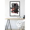 imageTrends International Star Wars Visions  Saber Wall Poster 34L x 224W Premium Unframed VersionBlack Framed Version