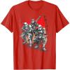 imageStar Wars Visions Anime The Duel Samurai Stormtrooper Trio TShirtRed