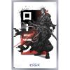 imageTrends International Star Wars Visions  Saber Wall Poster 34L x 224W Premium Unframed VersionSilver Framed Version