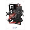 imageTrends International Star Wars Visions  Saber Wall Poster 34L x 224W Premium Unframed VersionWhite Framed Version