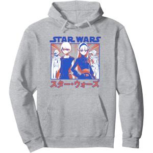 imageStar Wars Visions Anime Twins Pullover HoodieHeather Grey